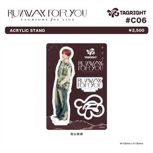 RUNWAY for YOU ACRYLIC STAND #C06