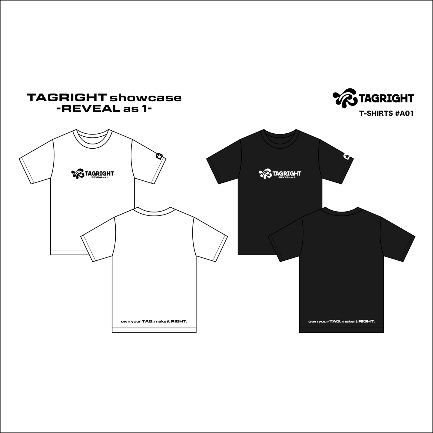 LOGO T-SHIRTS #A01