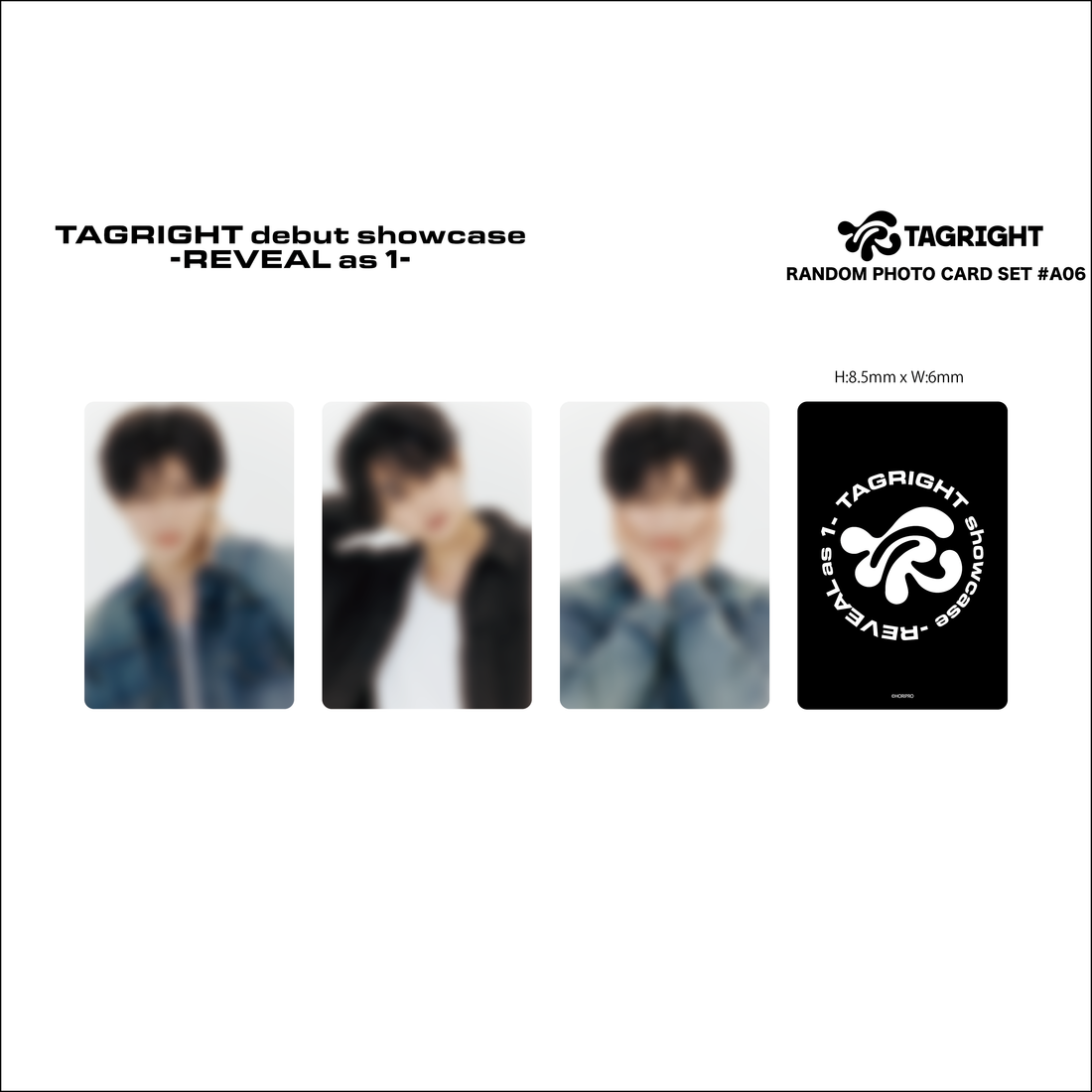 RANDOM PHOTO CARD SET (1set 3枚入り) #A06 – tagright