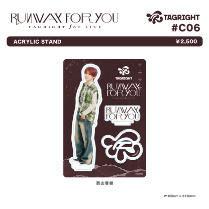 RUNWAY for YOU ACRYLIC STAND #C06