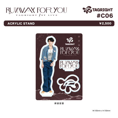 RUNWAY for YOU ACRYLIC STAND #C06