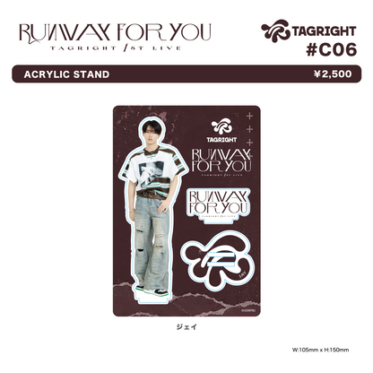 RUNWAY for YOU ACRYLIC STAND #C06