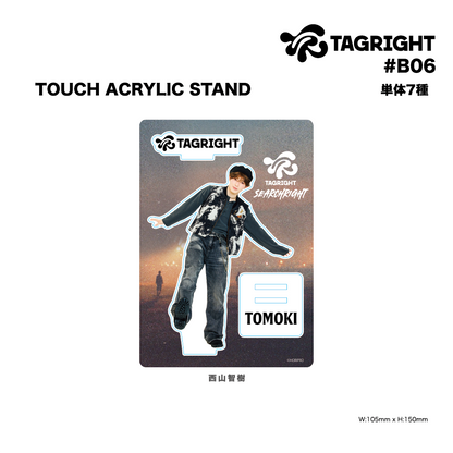 TOUCH ACRYLIC STAND #B06