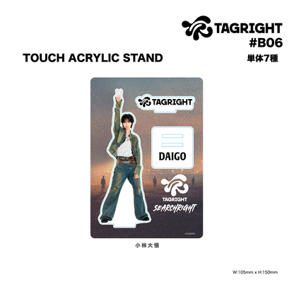 TOUCH ACRYLIC STAND #B06