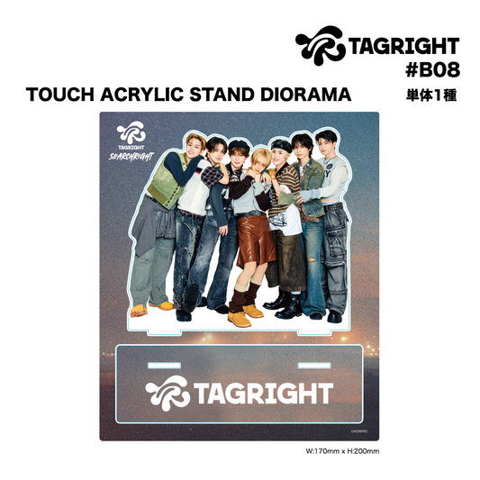TOUCH ACRYLIC STAND DIORAMA #B08
